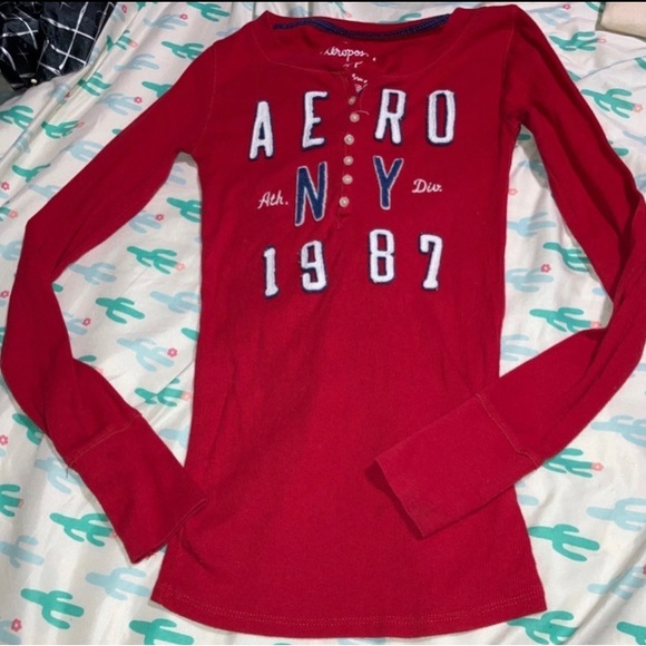Aeropostale Tops - Aeropostale Long Sleeve Top!